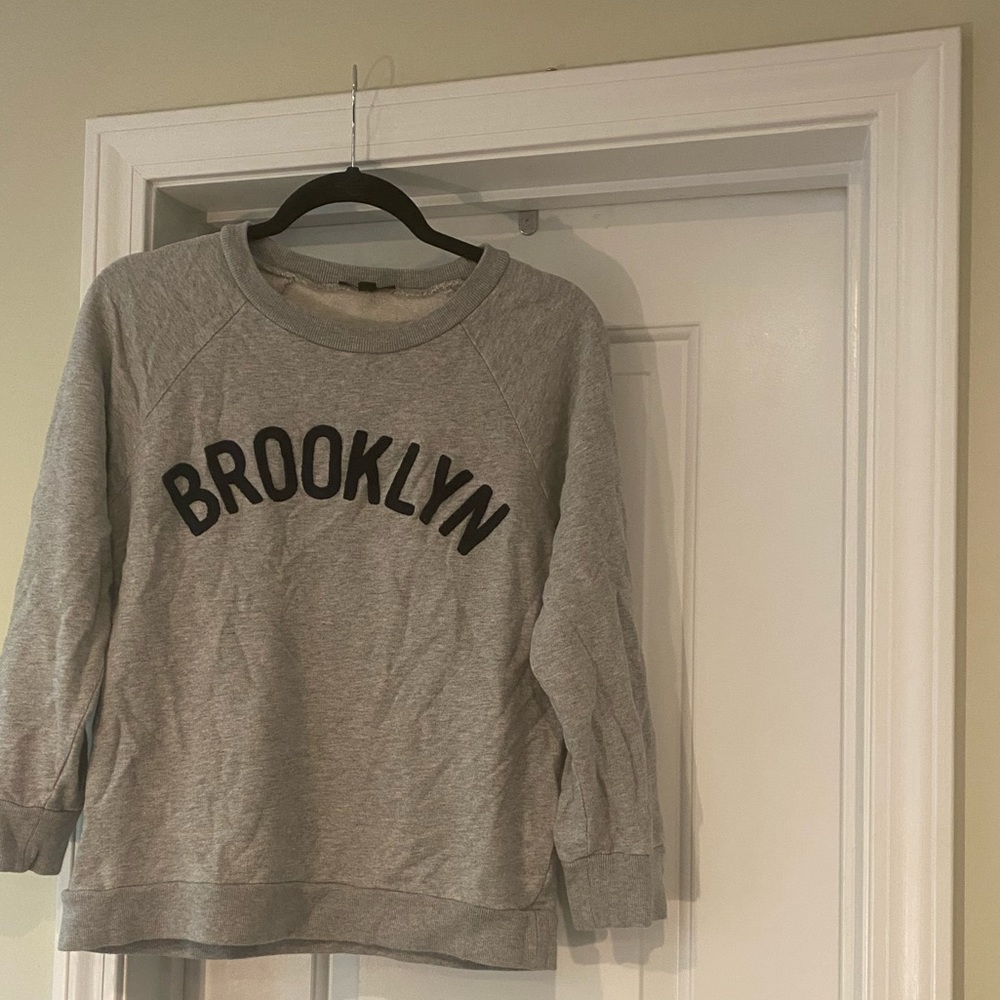 Like new - J.Crew “Brooklyn” sweatshirt - size M